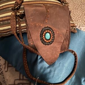 Shoulder/Crossbody handmade purse.
